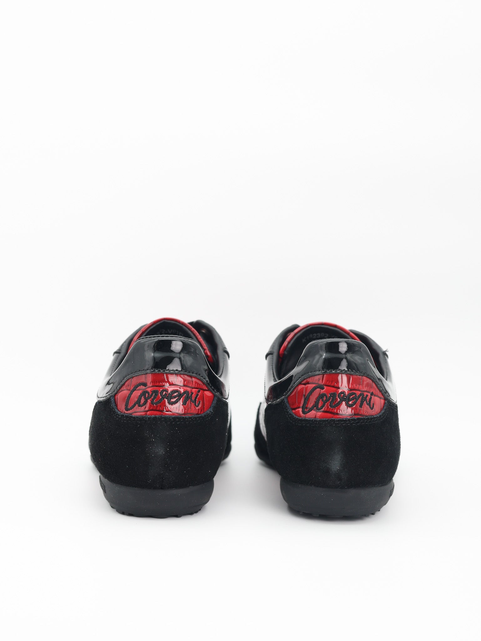 Enrico Coveri Takkies Snake Skin Low Red